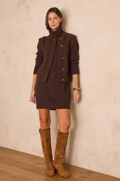 Picture of ROXA WOOL TURTLENECK DRESS